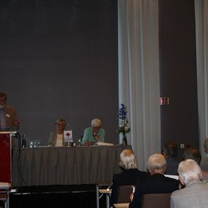 Kjell Helland taler på landsmøtet